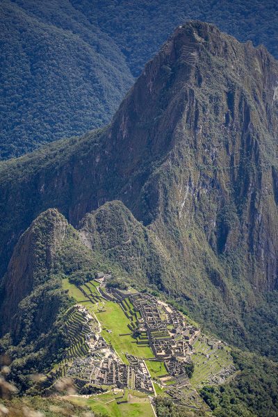Vista desde montaña Machu Picchu – Perú
